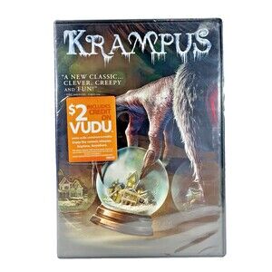 Krampus 2015 Universal Studios DVD New Factory Sealed